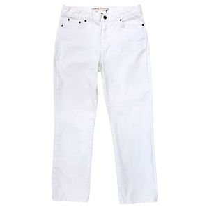 Lauren Jeans Co Premium white jeans women's 10 mid rise Straight leg